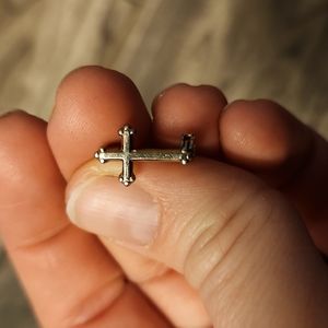 Tiny Cross Pin